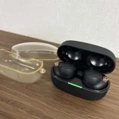 SONY WF-1000XM4 ワイヤレスイヤホン ブラック 本体 カバー付き