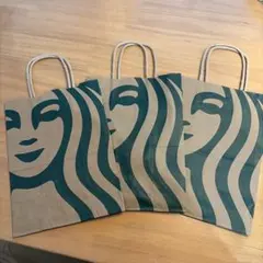 スターバックス ショッピングバッグ 3枚セット