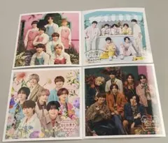 残りわずか！なにわ男子　ましかくフォト　名古屋　集合 4枚セット