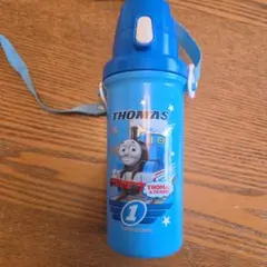 きかんしゃトーマス 子供用 直飲み水筒 ストラップ付きのサムネイル
