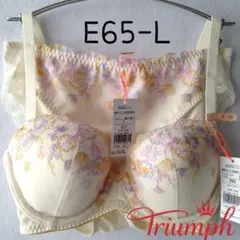 トリンプ アモスタイル 夢みるブラマシュマロスポンジブラショーツE65L