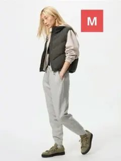 ユニクロ　ヒートテック　ボアスウェットパンツ　M　標準丈