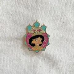 ディズニーシー　ピンバッジ　アラジン　ジャスミン　2005