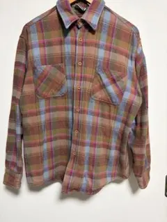 BIG MAC チェック柄ネルシャツ Lサイズ