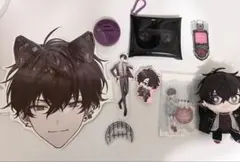 にじさんじ 佐伯イッテツ 2周年 アクリルスタンド ミラー グッズ6点セット