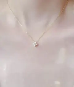 ゴールド メッキ ジルコニア ネックレスのサムネイル