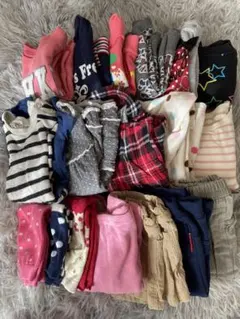 80cmベビー服 女の子冬用まとめ売り