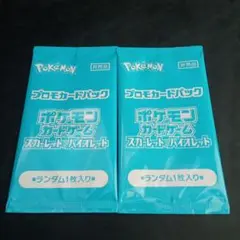 ポケモンカード　2024ポケカの夏がキタ！プロモカードパック　未開封　2パック