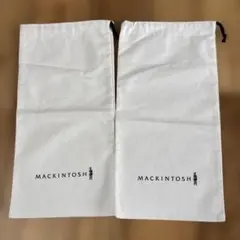 MACKINTOSH ロゴ入り収納袋 2枚セットのサムネイル
