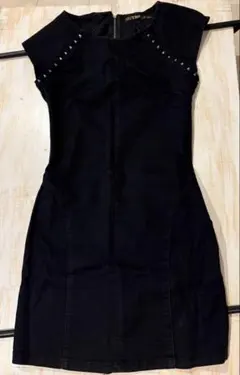 ZARA ブラックデニムワンピース　Sサイズ