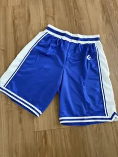 青バスケットボールパンツ