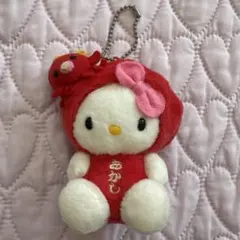 ハローキティ ご当地キティ ぬいぐるみキーホルダー 明石 - メルカリ