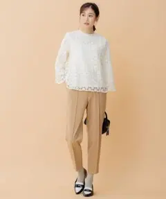 kumikyoku(組曲)2022年商品GEMINIストレッチテーパード パンツのサムネイル