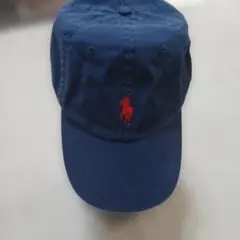 ラルフローレン　キャップ　ネイビー ユーズド　美品
