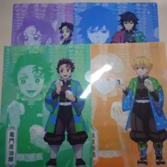 鬼滅の刃クリアファイル 4枚セット