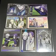 凪誠士郎　御影玲王　ピクチャーム　スナップマイド　クリアカード　など7枚セット