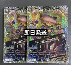 フットレストレース 力が欲しいか？ 2枚 銅トレジャー