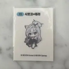 ブルーアーカイブ 砂狼シロコ gs25 コラボパン ステッカー
