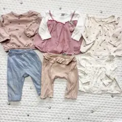 70センチ　保育園着　まとめ売り　汚れあり　長袖長ズボン　バースデイ　西松屋