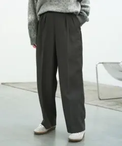 【美品Mサイズ】HI TWISTED GABA WIDE TUCK SLACKS