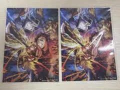 映画鬼滅の刃 無限城編 入場特典　胡蝶しのぶ、童磨のイラストカード　2枚セット