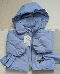 アプレレクール　ライトブルー フレア裾ダウンコート新品未使用