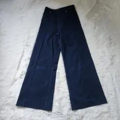 【ZARA】ZW COLLECTION ハイライズデニムパンツ ブルー 36