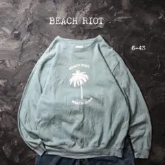 BEACH RIOT トレーナー ヤシの木