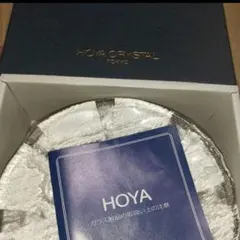HOYA 　CRYSTAL TOKYO　クリスタルのお皿5客のサムネイル