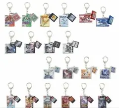 ポケモンパッケージ＆カートリッジキーホルダーコレクション1996-2002