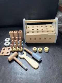 家庭保育園 ゲーテの組み木 知育玩具 木箱入り - メルカリ