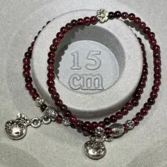 【サービス価格】ガーネット ブレスレット 2本セット 天然石 匿名配送