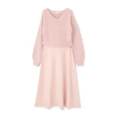 PROPORTION BODY DRESSING ラメニットドッキングワンピース