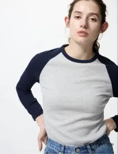 UNIQLO ソフトリブT／ラグラン