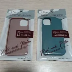 iPhone12mini対応　ソフトケース2個