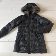 UNIQLO ダウン　コート長さ　フード付き