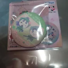 フリューくじ 忍たま　缶バッジ　立花仙蔵　潮江文次郎