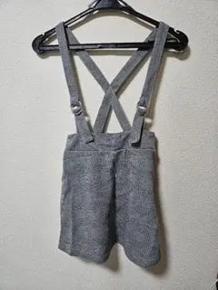 数回のみ着用美品☆チェック柄ジャンパースカート130