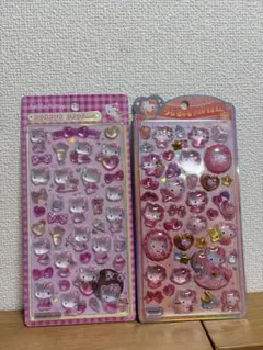 ハローキティ ボンボンドロップシール　うるちゅる