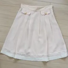 スカート　ピンク　刺繍入りのサムネイル