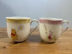 くまのプーさんとピグレット マグカップ 2個セット