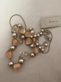 Jamberry ロングネックレス ピンク