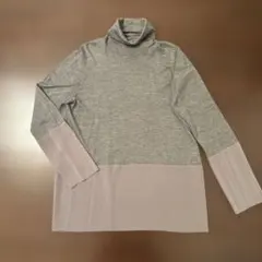 BRUNELLO CUCINELLI カシミヤ、シルク　タートルネックセーター