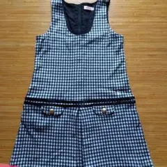 ★美品★MIKI HOUSE ギンガムチェック ワンピース 130