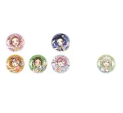 メダリスト展　ホログラム缶バッジ　いのり　光　涼佳　ミケ　絵馬　すず　夕凪