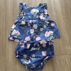 プティマイン　女の子　夏服　セットアップ　70cmのサムネイル