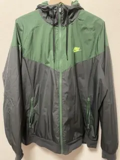 D*読様 【最終価格】Nike ナイロンジャケット XXL グリーン/ブラック