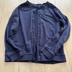 UNIQLO ユニクロ　カーディガン 140 ネイビー　女の子