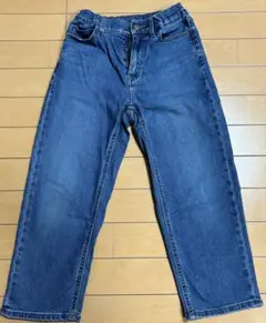 UNIQLO デニム ブルー ストレートパンツ 120㎝