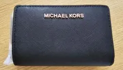 MICHAEL KORS ブラック 二つ折り財布　新品未使用